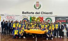 Festa per gli arcieri del Medio Chienti per il 50° titolo italiano