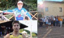 San Severino, il pilota Giachè e il podista Zagaglia celebrati a Serralta