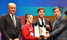 Sofia Raffaeli premiata con il Picchio d'Oro 2025: "Le Marche saranno sempre la mia casa"