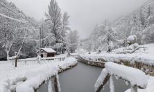 Pieve Torina: il percorso Kneipp come simbolo di questo inverno nevoso