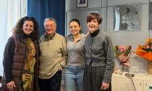 Il maestro Carlo Iacomucci (da ex allievo) ospite nella prestigiosa Scuola del Libro di Urbino