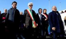 Macerata, già tutti "in coda" per il nuovo sottopasso. Parcaroli: "È un'opera d'arte" (VIDEO e FOTO)