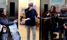 "Macerata continua a crescere": Parcaroli inaugura la sede elettorale e rilancia la sfida elettorale (VIDEO e FOTO)