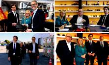 Crisi energetica e mercati, Albano e Acquaroli in visita da Eurosuole: "Istituzioni al fianco delle imprese" (FOTO e VIDEO)