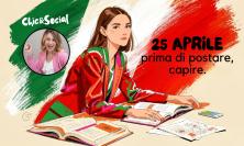 Il 25 Aprile è l'unica festa in cui dovremmo postare di meno e leggere di più