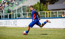 Maceratese battuta a Chieti 1-0 ma salva: decisiva la differenza reti sul Sora
