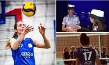 Dalla divisa alla maglia azzurra di volley: l’agente Samantha Compagnucci vola ai Mondiali