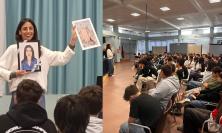 Tolentino, Giorgia Cardinaletti del Tg1 al Lucatelli-Don Bosco: "Studiate, siate curiosi e verificate sempre"