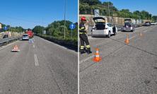 Macerata, scontro tra due auto in via Vittime delle Foibe: ferita una donna