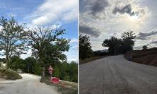 Riaperta la strada Crinacci a Matelica dopo mesi di lavori e disagi