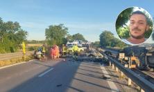 Tragedia in superstrada: identificata una delle vittime, è il 41enne Christian Perugini