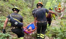 Sarnano, escursionista ferito alla Gola dei Tre Santi: interviene l'elisoccorso
