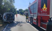 Fuga di gas a Pollenza, intervengono i Vigili del Fuoco: chiusa la Provinciale Rotelli