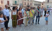 Montecassiano, inaugurata piazza Unità d’Italia dopo i lavori di riqualificazione