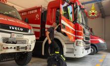 Emergenza incendi in Puglia, partono anche i vigili del fuoco di Macerata: nove operatori dalle Marche