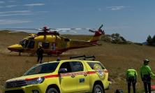 Ussita, cade lungo la strada per il Rifugio del Fargno: minorenne trasferito a Torrette