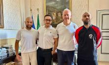 Civitanova, Cesare Treccioni campione regionale di Gym Boxe: il sindaco lo riceve in Comune