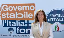 Elena Leonardi fa festa col Governo Meloni: "Oltre 350 marchigiani a Bari con Meloni"