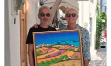 Il colore di Stefano Calisti conquista Paros: l'artista maceratese espone in Grecia