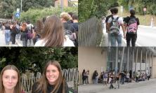 Zaini in spalla, primo giorno di scuola a Macerata: "Avrei preferito qualche altra settimana di vacanza"