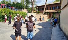 San Severino, studenti in campo per l’ambiente: ripulita l’area di borgo Conce