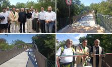 Tolentino, inaugurato il nuovo tratto della ciclabile verso il Castello della Rancia