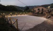 Valfornace, a Campi il nuovo parcheggio pubblico: area verde e illuminazione