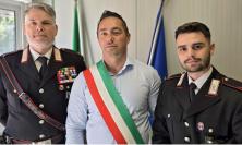 Pieve Torina saluta il carabiniere Alex D’Ancona dopo sei anni di servizio