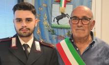 Monte Cavallo saluta il carabiniere Alex D’Ancona: dopo sei anni lascia il territorio