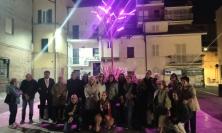 Civitanova, un albero rosa in piazzetta Conchiglia per la prevenzione del tumore al seno