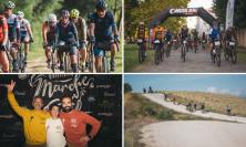 Dall'Abbadia di Fiastra ai Sibillini: 600 ciclisti da tutto il mondo per Marche Trail