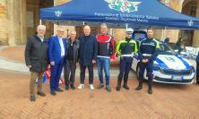 Recanati, 45 bambini in sella alla minimoto: successo per la giornata di sport e sicurezza stradale
