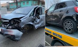 Corridonia, violento frontale tra due auto: feriti trasferiti al Pronto Soccorso