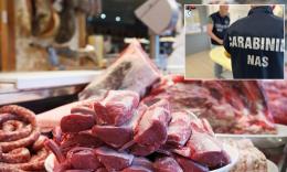 Blitz dei NAS nelle macellerie marchigiane: feci di topo e 3,5 quintali di carne sequestrata