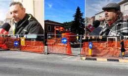 Partiti i lavori a Sambucheto: "Disagi alla viabilità ma lavori necessari. Ora la Provincia sistemi i marciapiedi" (FOTO e VIDEO)