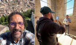 San Severino Marche su Rai 1: Federico Quaranta registra una puntata di Linea Verde Discovery