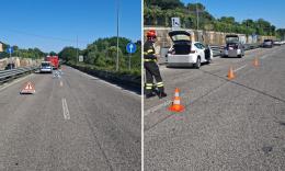 Macerata, scontro tra due auto in via Vittime delle Foibe: ferita una donna