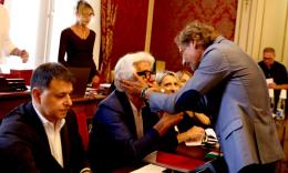 Macerata - Ecco i 19 voti, c'è la fumata bianca: Francesco Luciani eletto presidente del Consiglio (FOTO e VIDEO)