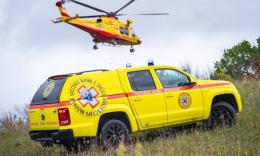 Ussita, scivola sul sentiero sotto il Fargno: soccorso con Icaro
