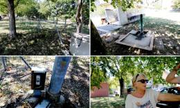 "Giardini di Piediripa nel degrado tra erba alta, cavi a vista e fontanelle rotte": la protesta dei cittadini (VIDEO)