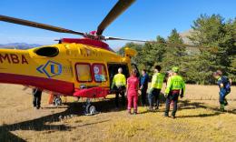 Frontignano, incidente sulle Saliere: ciclista ferito e trasferito a Torrette