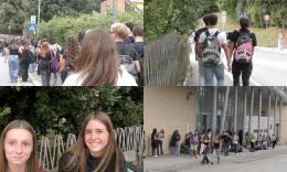 Zaini in spalla, primo giorno di scuola a Macerata: "Avrei preferito qualche altra settimana di vacanza"