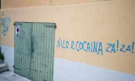 Macerata, Blocco Studentesco: "Nuove scritte ingiuriose e minacce di morte dirette a Nilo Di Pietro" (FOTO)