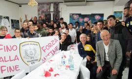 Cena di fine anno da record per il club delle Cantine Riunite Tolentino