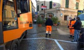 Covid-19, Montefano: continua la sanificazione di tutto il territorio