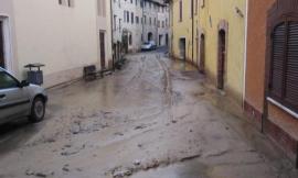 Camerino, il maltempo provoca danni e smottamenti: abitazioni allagate nella zona di Polverina (FOTO)