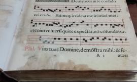 Potenza Picena, tre antifonali del XVI e XVII secolo tornano all'antico splendore