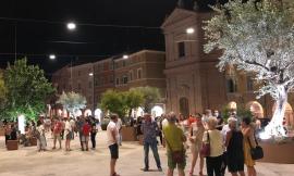 San Severino, grande successo per il giardino all'aperto in piazza del Popolo