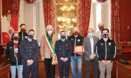 Macerata, la Virtus Pasqualetti ricevuta in Comune dopo la vittoria del tricolore