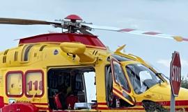 Treia, 40enne cade dal terrazzo: trasportato a Torrette in eliambulanza